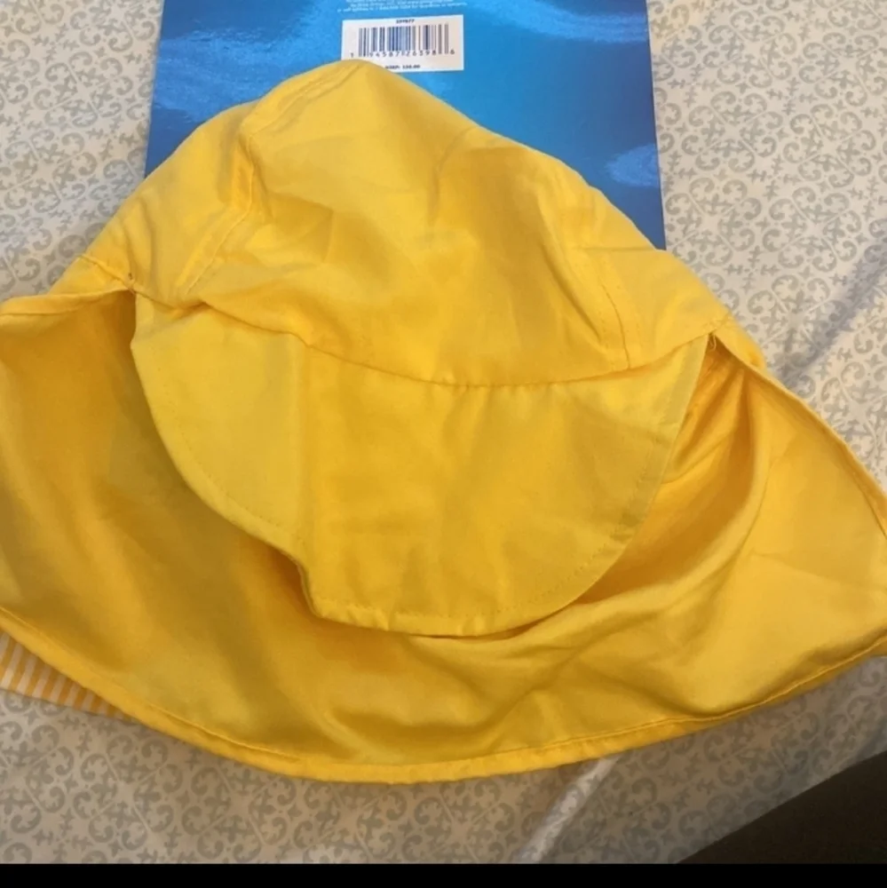 Nwt Banana Boat Yellow Sun Hats Toddler Size 2T-4T